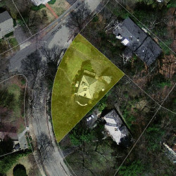 82 Collins Rd, Newton MA  02468-2210 aerial view