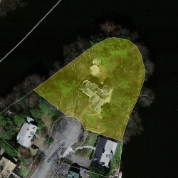 85 Kingswood Rd, Newton MA 02466-1013 aerial view