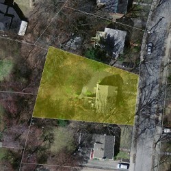 82 Garland Rd, Newton MA 02459-1710 aerial view