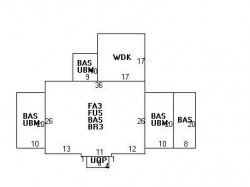 386 Highland St, Newton MA 02465-2708 floor plan
