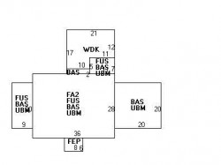 829 Chestnut St, Newton MA  02468-2328 floor plan
