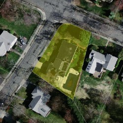 31 Broken Tree Rd, Newton MA  02459-3415 aerial view