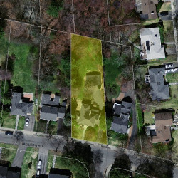 82 Paulson Rd, Newton MA 02468-1028 aerial view