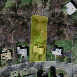 83 Bound Brook Rd, Newton MA 02461-2014 aerial view