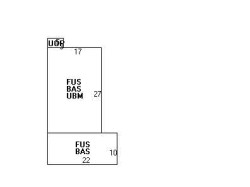 201 Adams St, Newton MA 02458-1244 floor plan