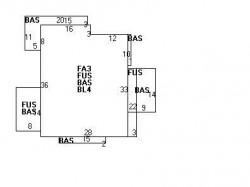 1463 Beacon St, Newton MA 02468-1602 floor plan