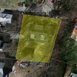 44 North St, Newton MA 02459-1738 aerial view