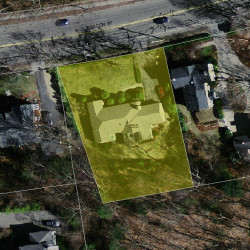 558 Beacon St, Newton MA 02459-2024 aerial view