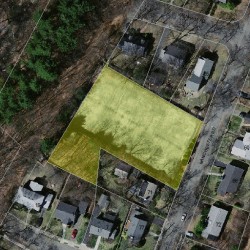 63 Manchester Rd, Newton MA 02461-1122 aerial view