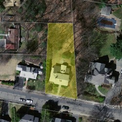 14 Kirkstall Rd, Newton MA 02460-2218 aerial view