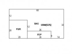 458 Winchester St, Newton MA  02461-2013 floor plan