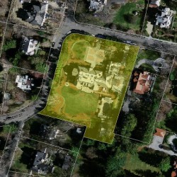 48 Sargent St, Newton MA 02458-2323 aerial view