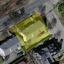 286 Newtonville Ave, Newton MA 02460-2011 aerial view