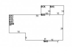 61 Sheffield Rd, Newton MA  02460-2120 floor plan