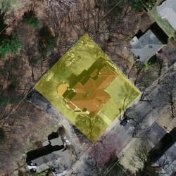 56 Clearwater Rd, Newton MA 02462-1104 aerial view