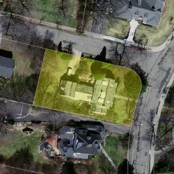 108 Windsor Rd, Newton MA 02468-1118 aerial view