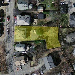 145 Edinboro St, Newton MA 02460-1337 aerial view