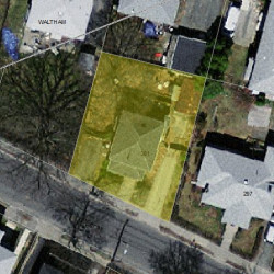 301 Derby St, Newton MA 02465-1047 aerial view