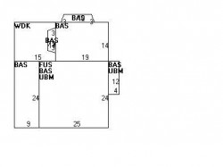 63 Moffat Rd, Newton MA  02468-1114 floor plan