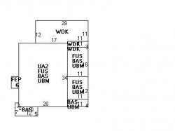 36 Rangeley Rd, Newton MA  02465-1224 floor plan