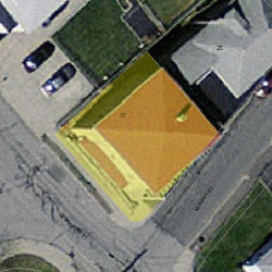 78 Hawthorn St, Newton MA 02458-1215 aerial view