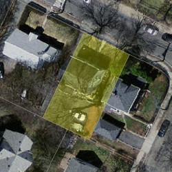 158 Derby St, Newton MA 02465-1560 aerial view