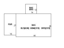 71 Anthony Rd, Newton MA  02460-1144 floor plan
