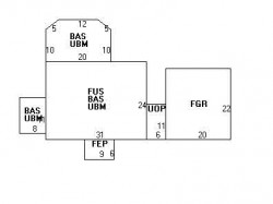 128 Woodward St, Newton MA 02461-1313 floor plan