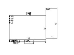 21 Nathan Rd, Newton MA  02459-1104 floor plan