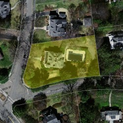 102 Lenox St, Newton MA 02465-3014 aerial view