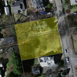 45 Chester St, Newton MA  02461-1433 aerial view