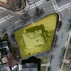 224 Auburndale Ave, Newton MA 02466-1620 aerial view