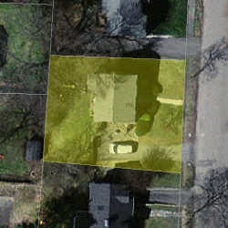 115 Upland Ave, Newton MA 02461-2112 aerial view