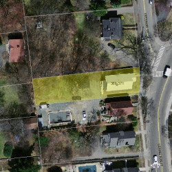 369 Lexington St, Newton MA 02466-1515 aerial view