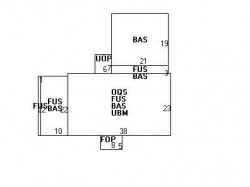 25 Fairfield St, Newton MA  02460-2107 floor plan