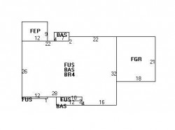 40 Nehoiden Rd, Newton MA 02468-1924 floor plan