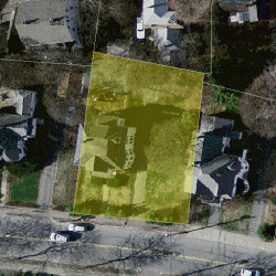 871 Beacon St, Newton MA 02459-1822 aerial view