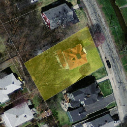 353 Albemarle Rd, Newton MA 02460-1358 aerial view