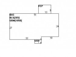 234 Dedham St, Newton MA 02461-2119 floor plan