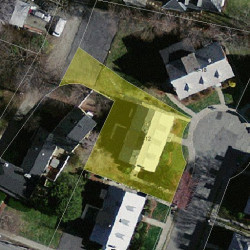 12 Hunnewell Cir, Newton MA 02458-2218 aerial view