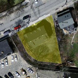 942 Watertown St, Newton MA  02465-2124 aerial view