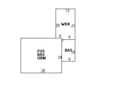 710 Walnut St, Newton MA 02459-1418 floor plan
