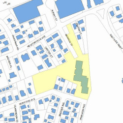 280 Newtonville Ave, Newton MA 02460-2038 plot plan