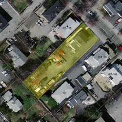 159 Adams St, Newton MA 02458-1252 aerial view
