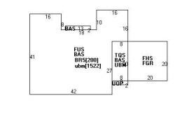 84 Cotton St, Newton MA 02458-2622 floor plan