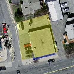 1157 Washington St, Newton MA 02465-2120 aerial view