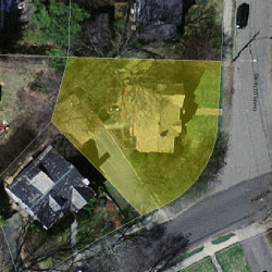 4 Charlotte Rd, Newton MA 02459-1708 aerial view