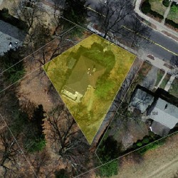 136 Woodward St, Newton MA 02461-1313 aerial view