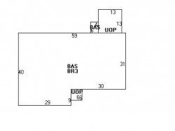 5 Peregrine Rd, Newton MA 02459-3442 floor plan