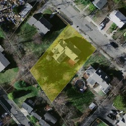 32 Bow Rd, Newton MA 02459-2513 aerial view